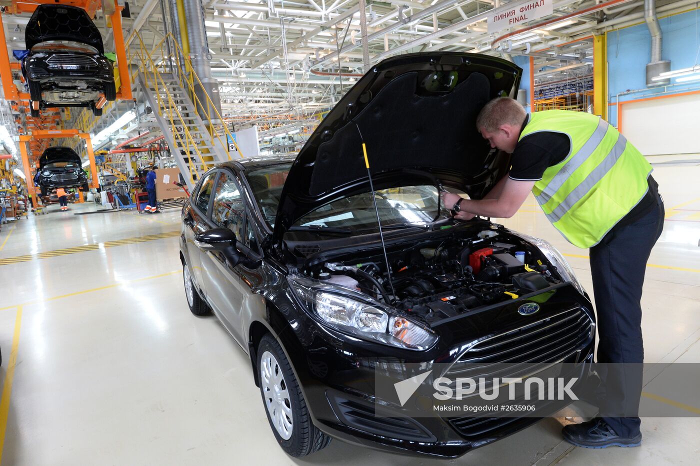 Ford Fiesta assembly line launched in Naberezhnye Chelny