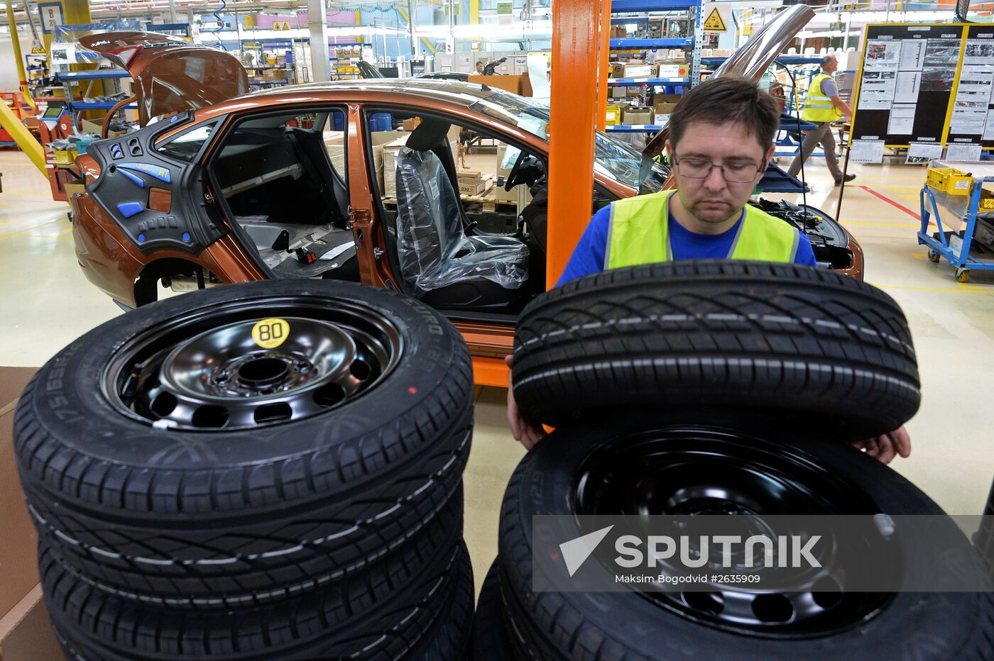 Ford Fiesta assembly line launched in Naberezhnye Chelny