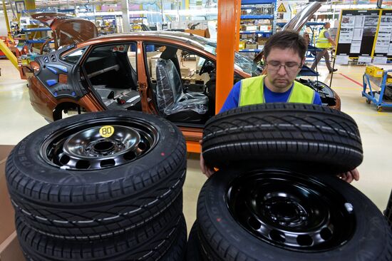 Ford Fiesta assembly line launched in Naberezhnye Chelny