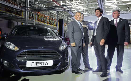 Ford Fiesta assembly line launched in Naberezhnye Chelny