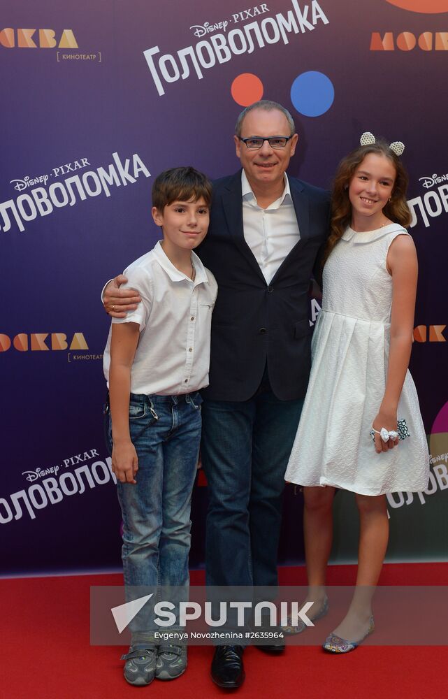 Premiere of Inside Out computer-animated film