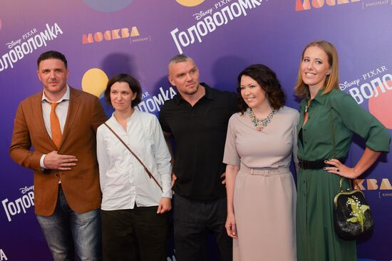 Premiere of Inside Out computer-animated film