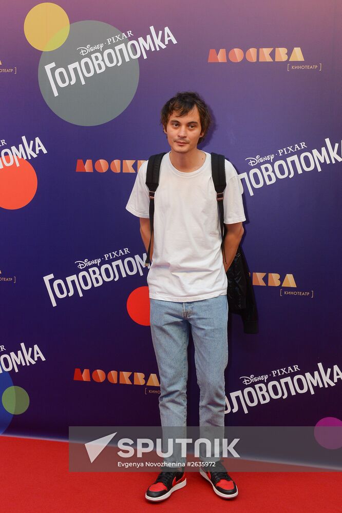 Premiere of Inside Out computer-animated film