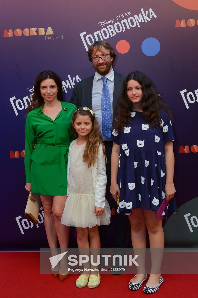 Premiere of Inside Out computer-animated film