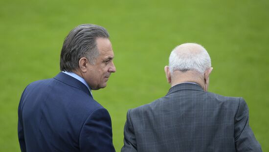 Football. Russian national team holds training session