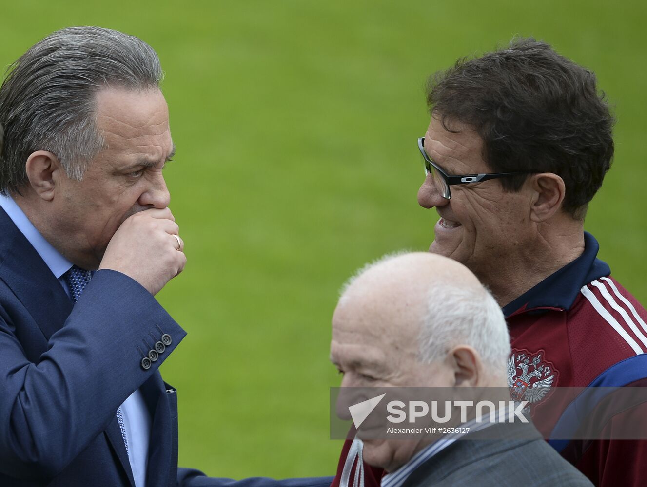 Football. Russian national team holds training session