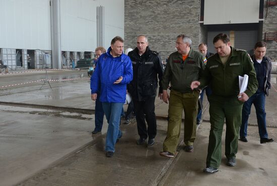 Dmitry Rogozin's trip to Vostochny Space Center
