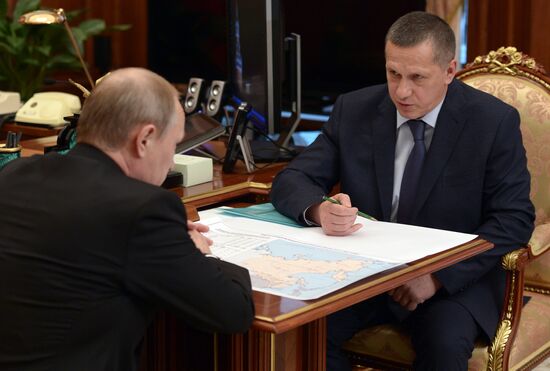 President Putin meets with Deputy Prime Minister Trutnev