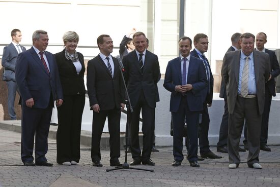 Dmitry Medvedev's working visit to Southern Federal District