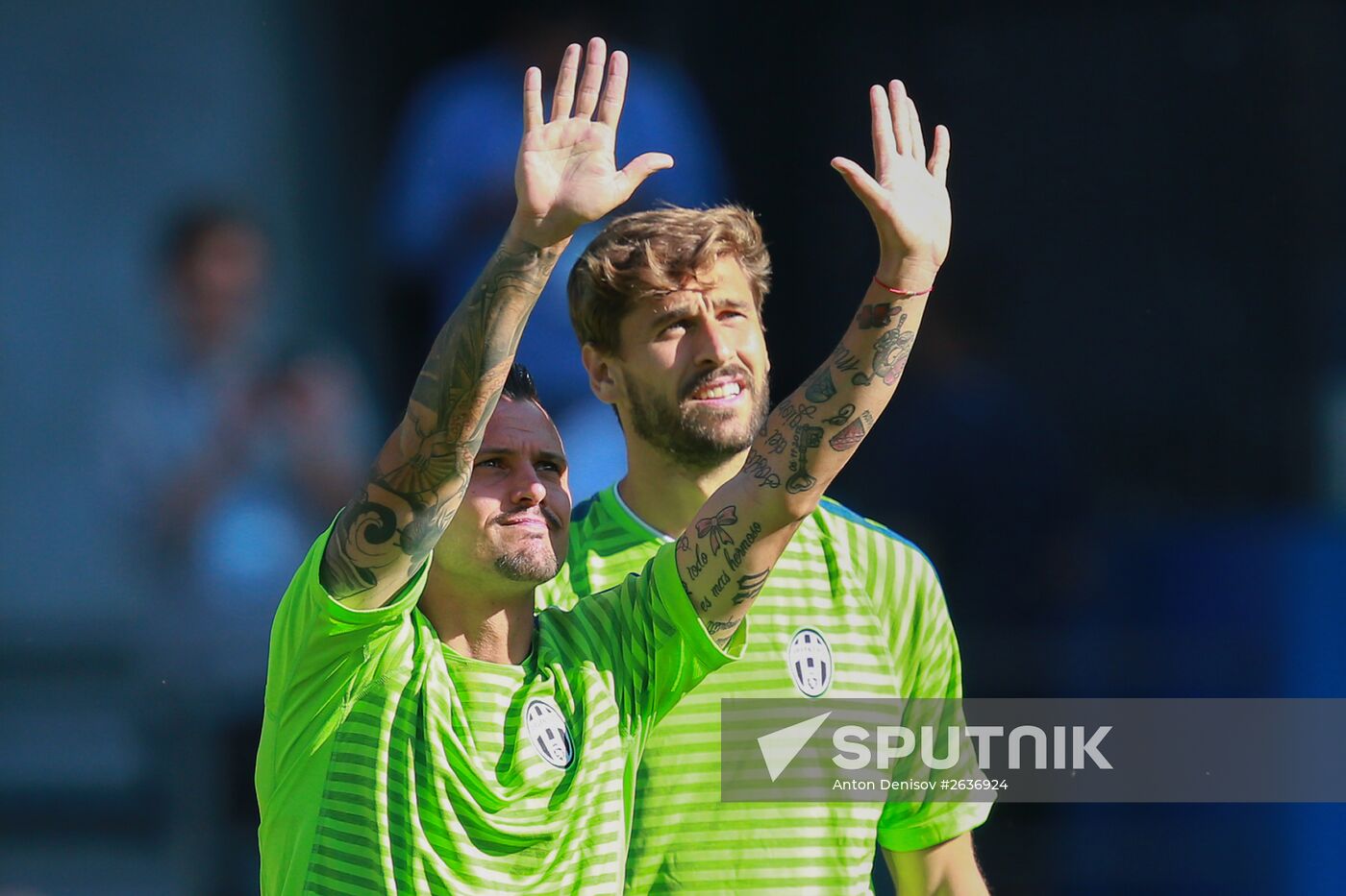 UEFA Champions League. FC Juventus holds training session
