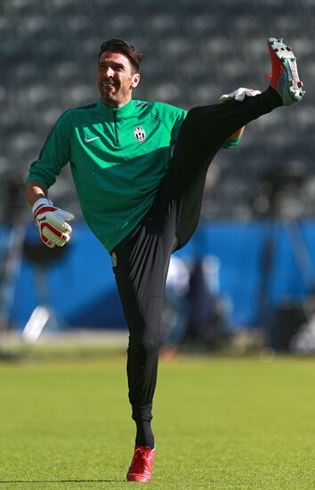 UEFA Champions League. FC Juventus holds training session
