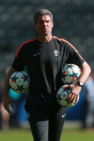UEFA Champions League. FC Juventus holds training session