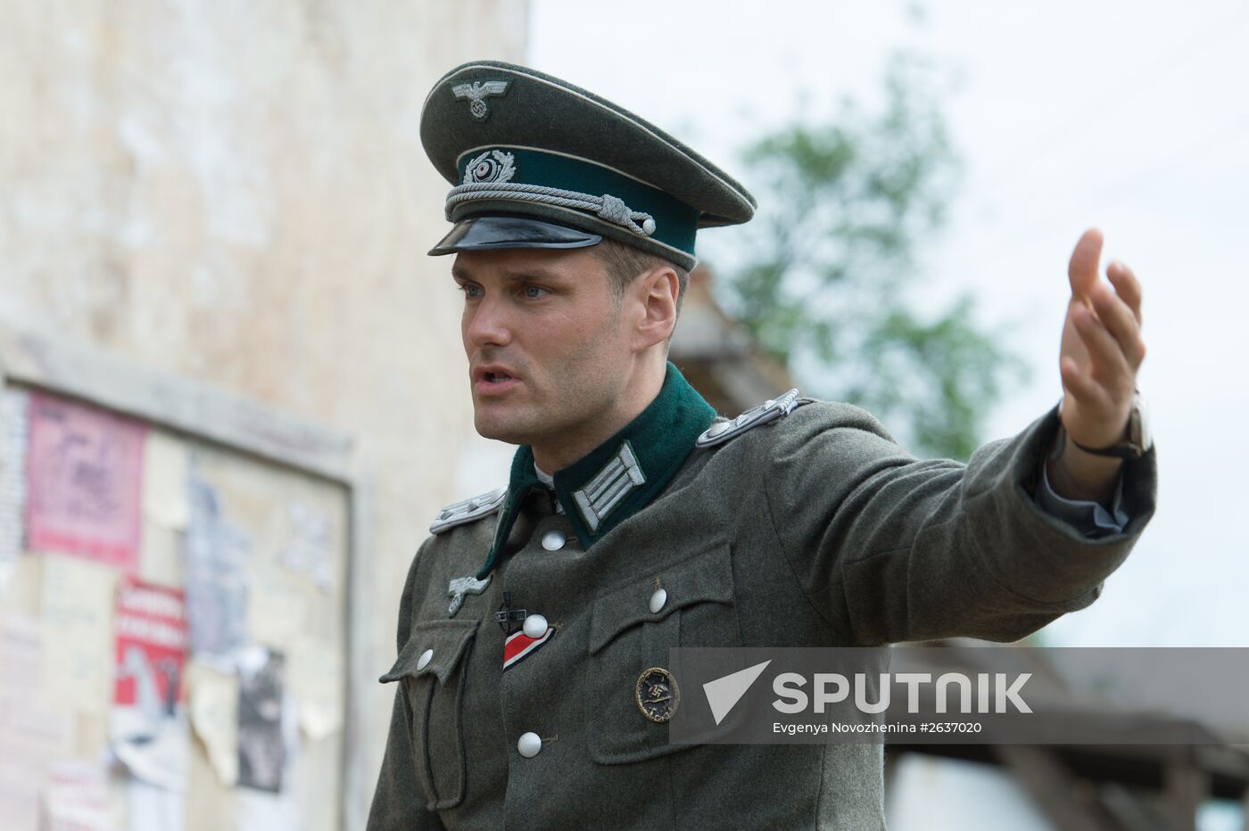 Filming of The Teacher by director Sergei Mokritsky