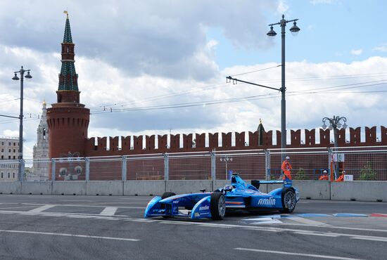 Auto racing. FIA Formula E. Moscow ePrix