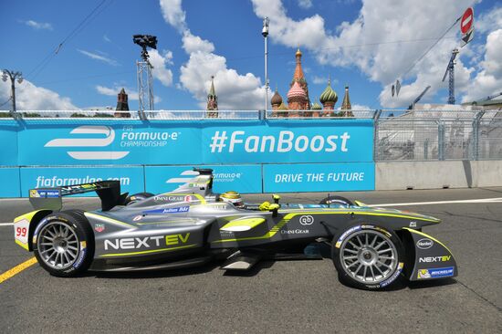 Auto racing. FIA Formula E. Moscow ePrix