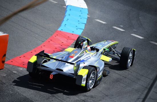 Auto racing. FIA Formula E. Moscow ePrix