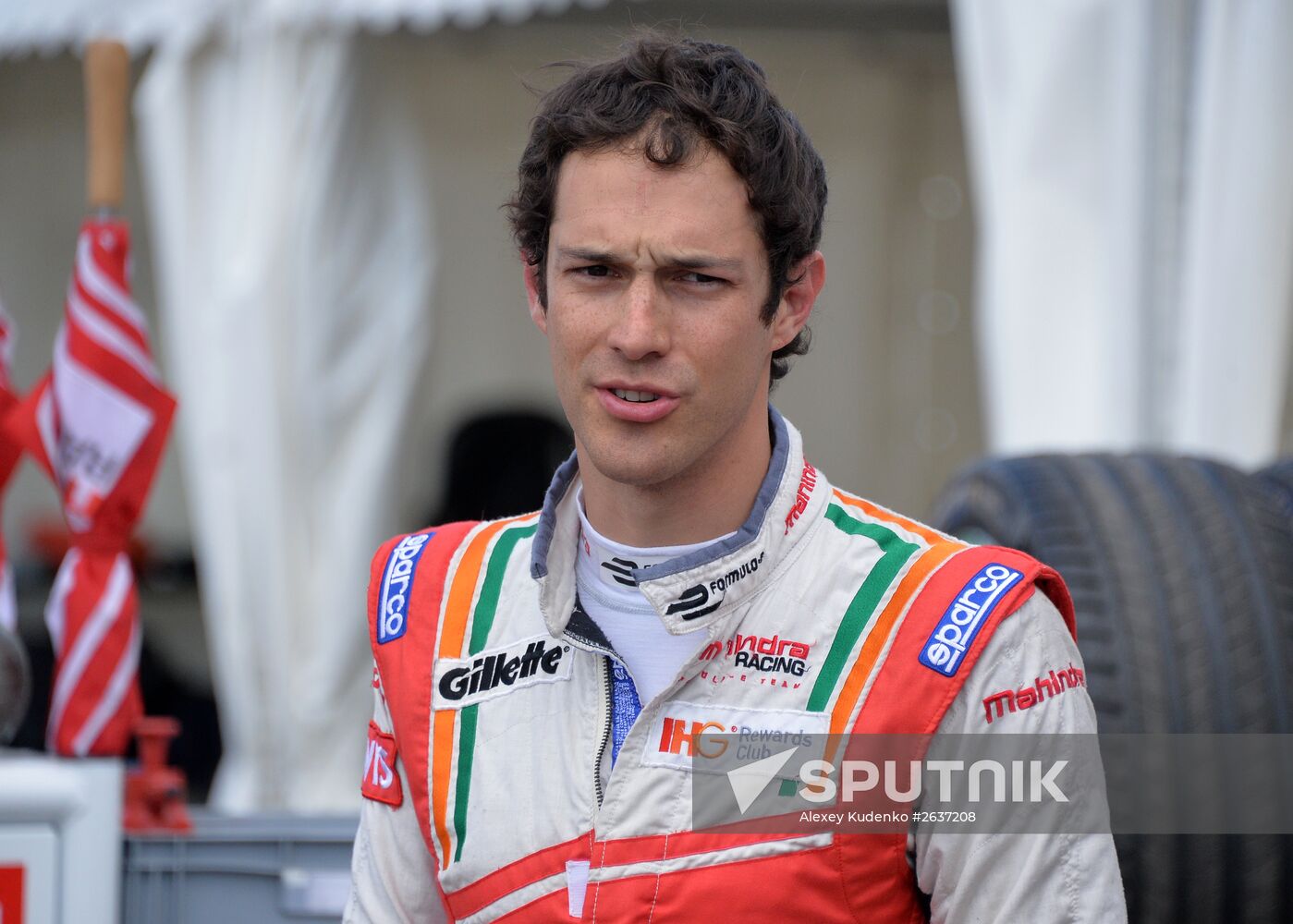 Auto racing. FIA Formula E. Moscow ePrix