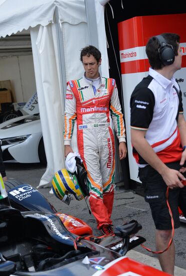 Auto racing. FIA Formula E. Moscow ePrix