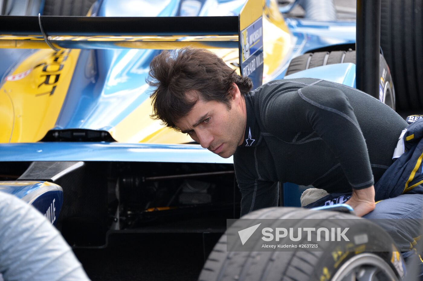 Auto racing. FIA Formula E. Moscow ePrix