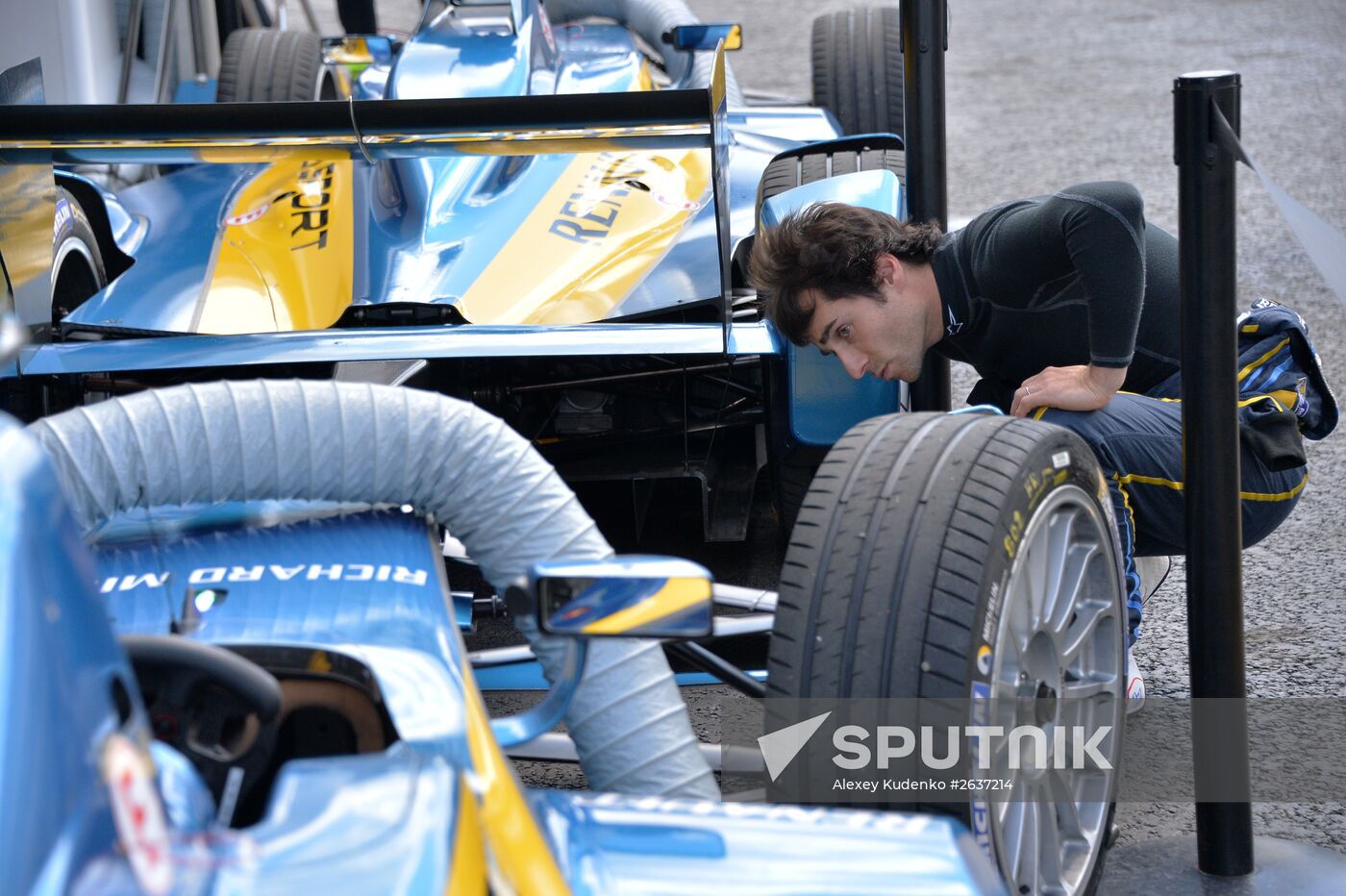 Auto racing. FIA Formula E. Moscow ePrix