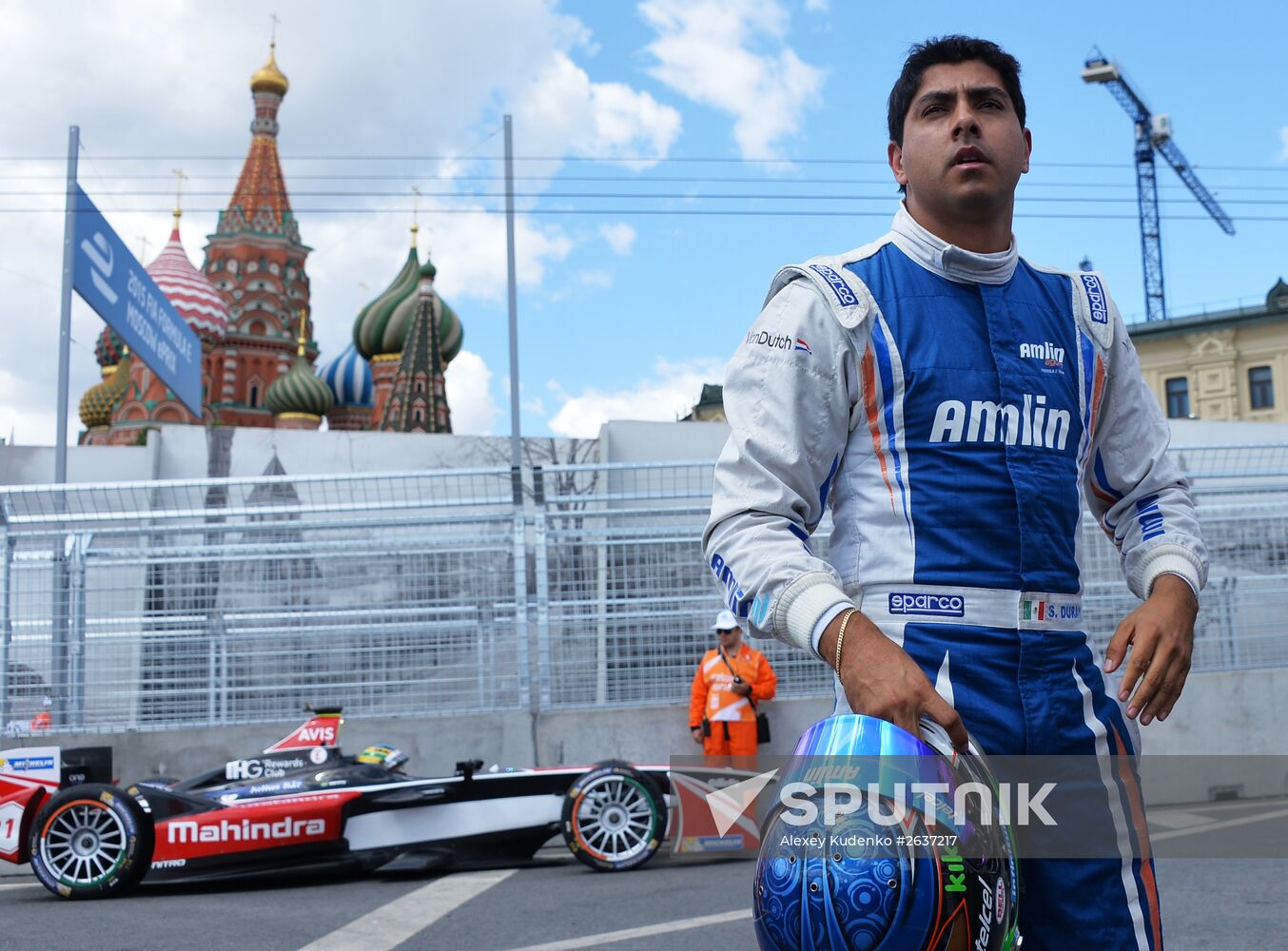 Auto racing. FIA Formula E. Moscow ePrix