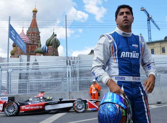 Auto racing. FIA Formula E. Moscow ePrix
