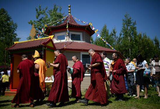 Buddhist temple opens in Novosibirsk