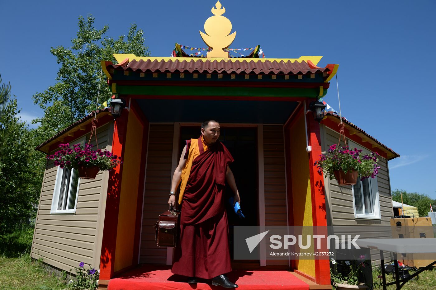 Buddhist temple opens in Novosibirsk