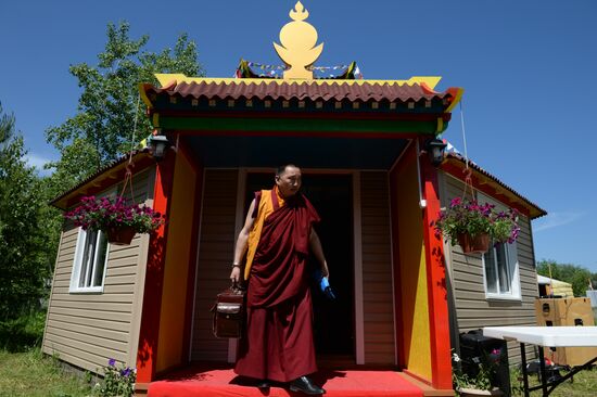 Buddhist temple opens in Novosibirsk