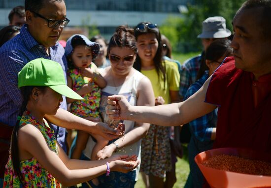 Buddhist temple opens in Novosibirsk