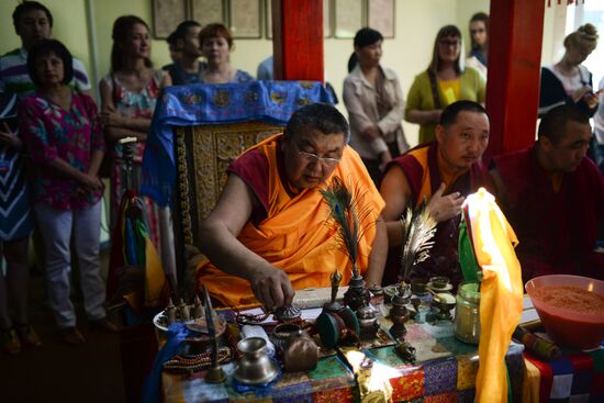 Buddhist temple opens in Novosibirsk