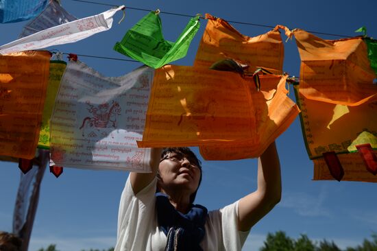 Buddhist temple opens in Novosibirsk