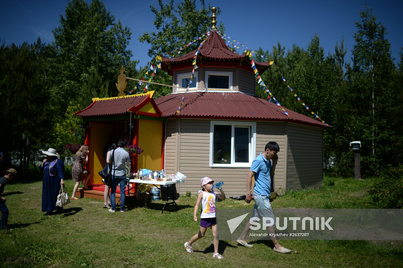 Buddhist temple opens in Novosibirsk
