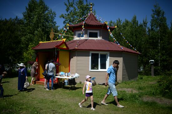 Buddhist temple opens in Novosibirsk