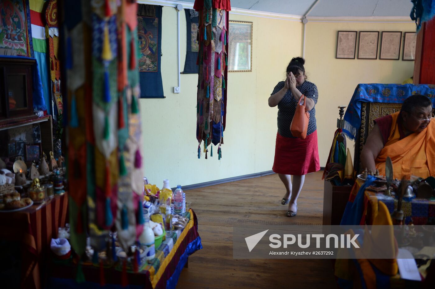 Buddhist temple opens in Novosibirsk