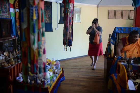 Buddhist temple opens in Novosibirsk