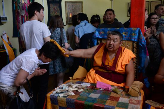 Buddhist temple opens in Novosibirsk