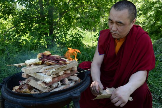 Buddhist temple opens in Novosibirsk