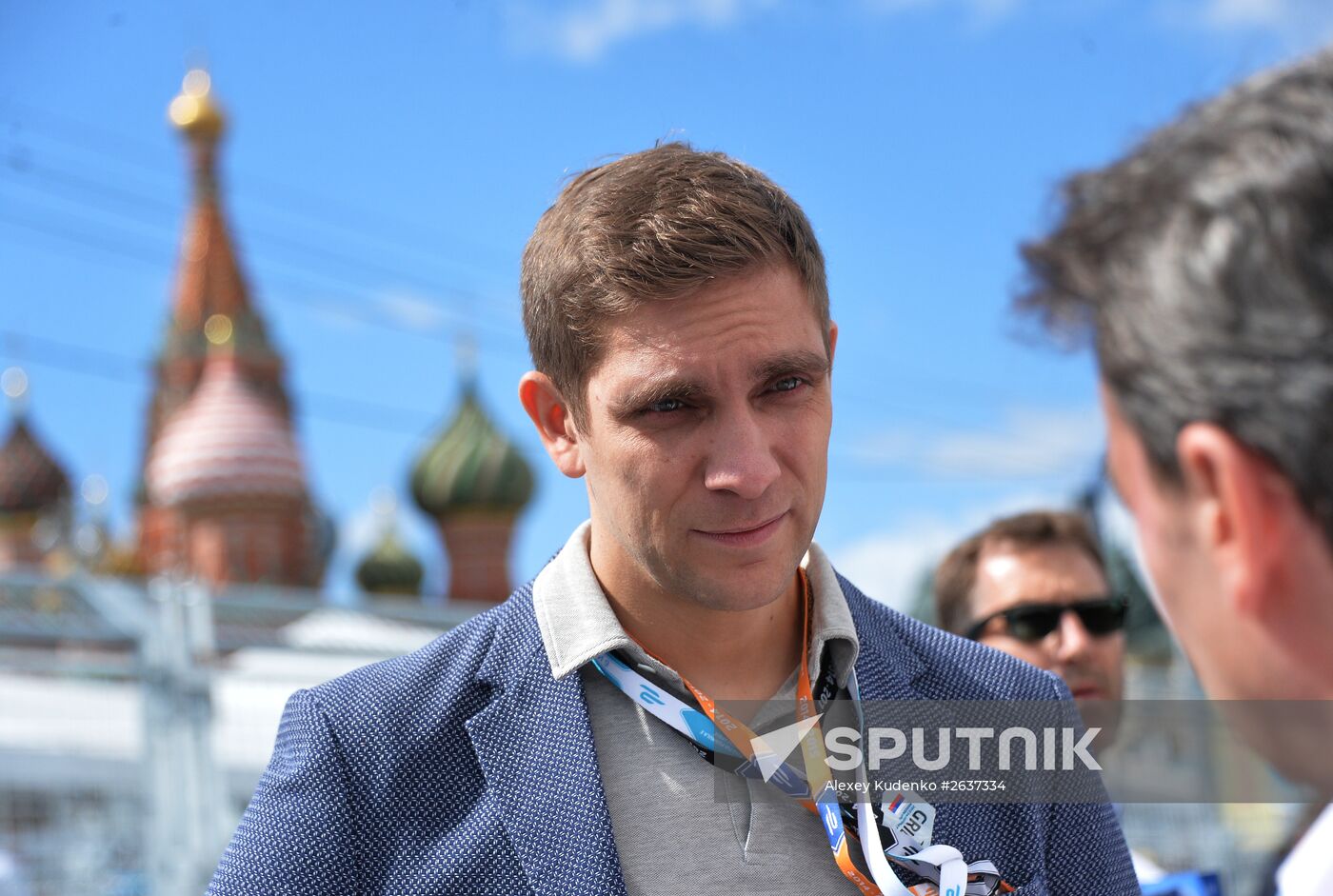 Auto racing. FIA Formula E. Moscow ePrix