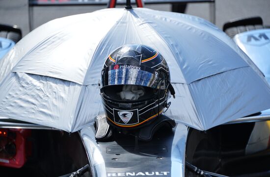 Auto racing. FIA Formula E. Moscow ePrix