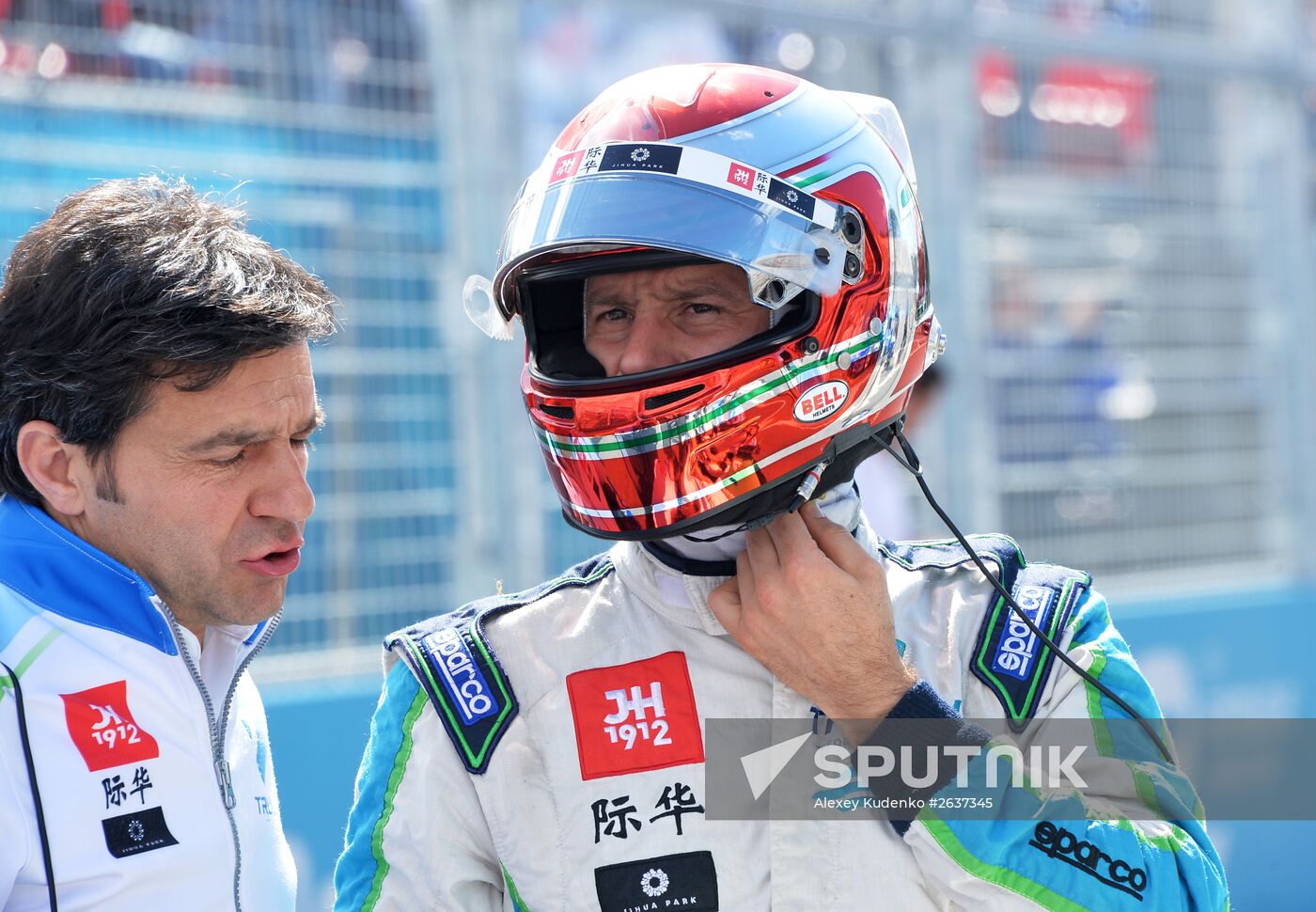 Auto racing. FIA Formula E. Moscow ePrix