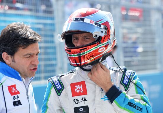 Auto racing. FIA Formula E. Moscow ePrix