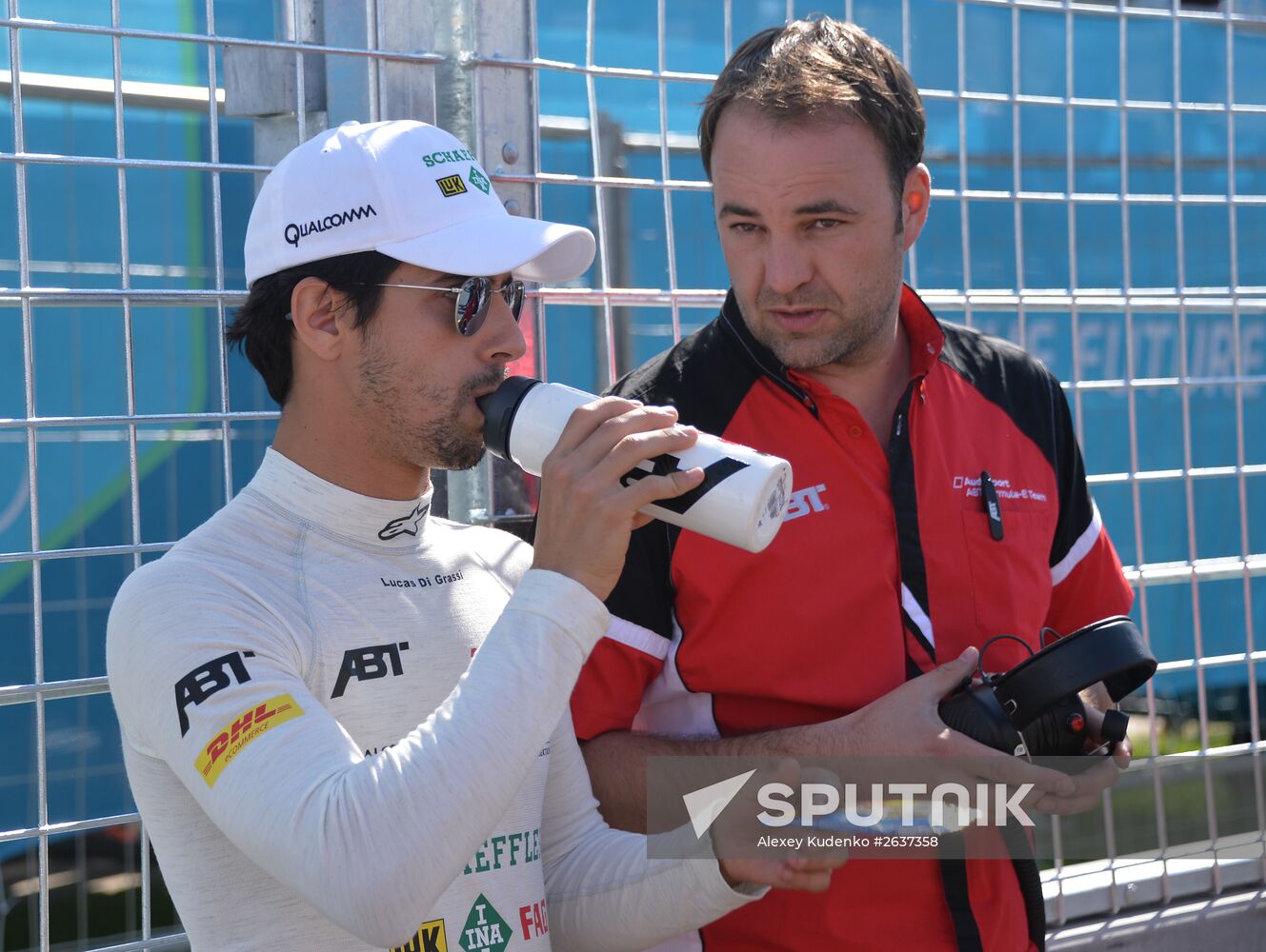 Auto racing. FIA Formula E. Moscow ePrix