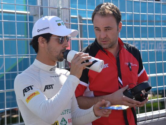 Auto racing. FIA Formula E. Moscow ePrix