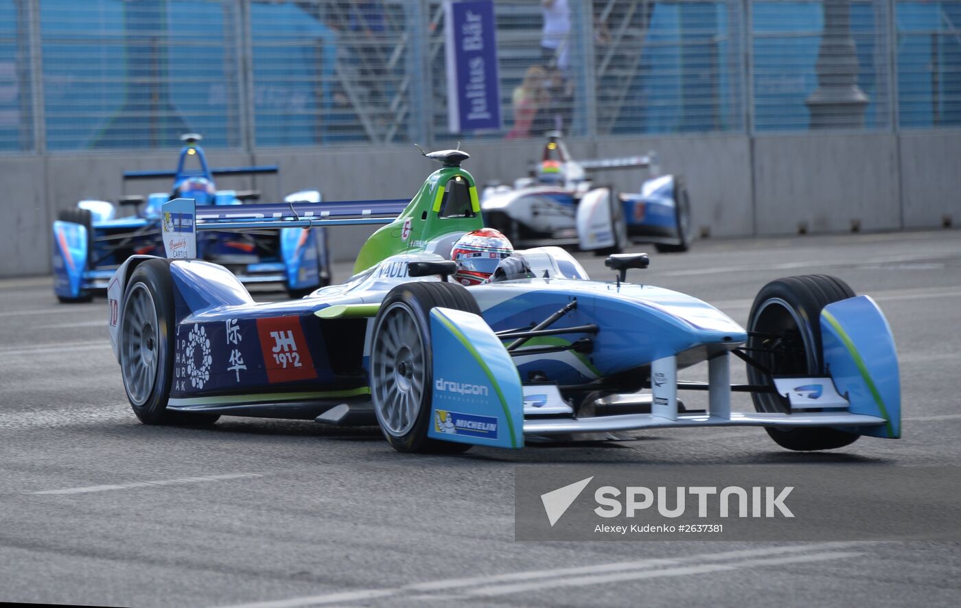 Auto racing. FIA Formula E. Moscow ePrix