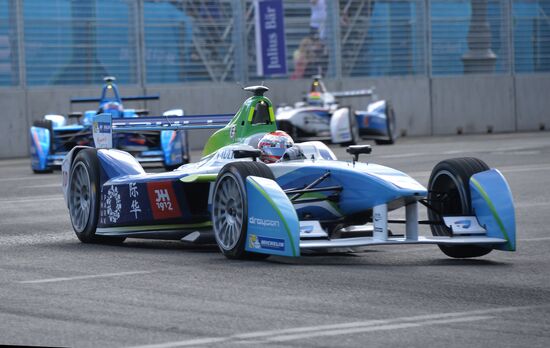 Auto racing. FIA Formula E. Moscow ePrix
