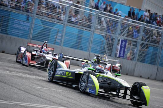 Auto racing. FIA Formula E. Moscow ePrix