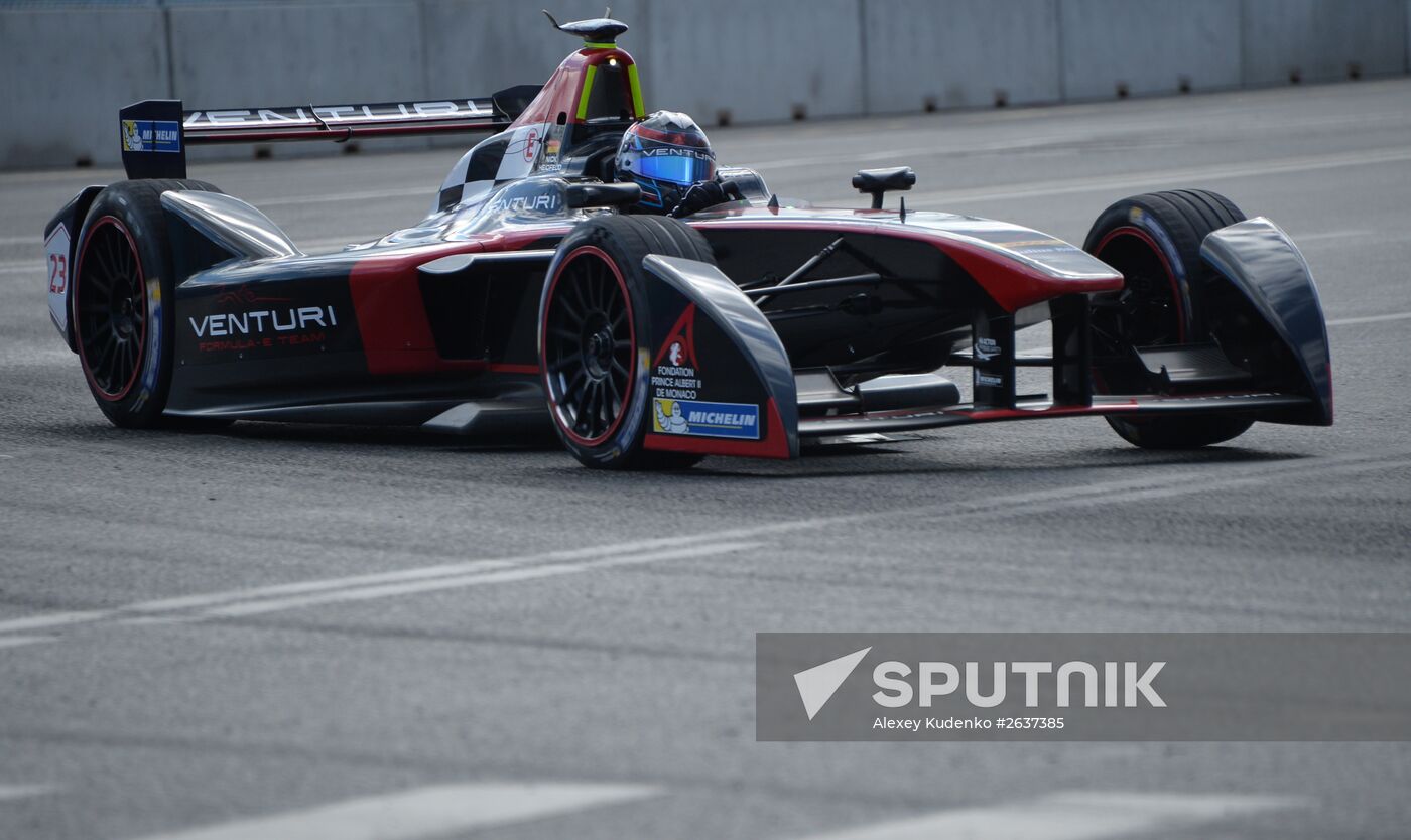 Auto racing. FIA Formula E. Moscow ePrix