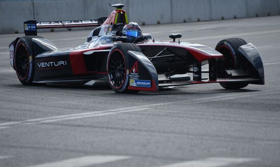 Auto racing. FIA Formula E. Moscow ePrix