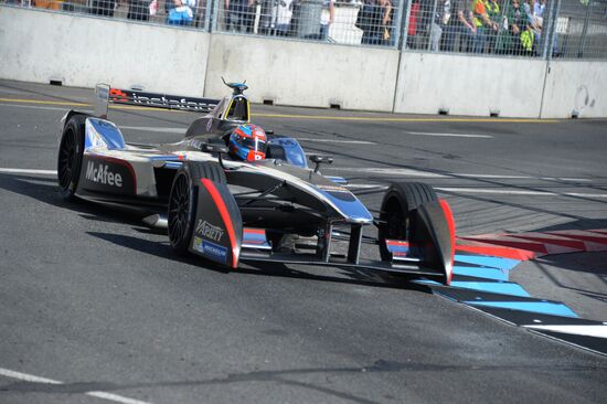 Auto racing. FIA Formula E. Moscow ePrix